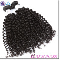 Chegada nova Novo Tipo Eurasian Kinky Curly Hair Tecelagem Com Fecho de Renda Nós Descorados Estilo Livre